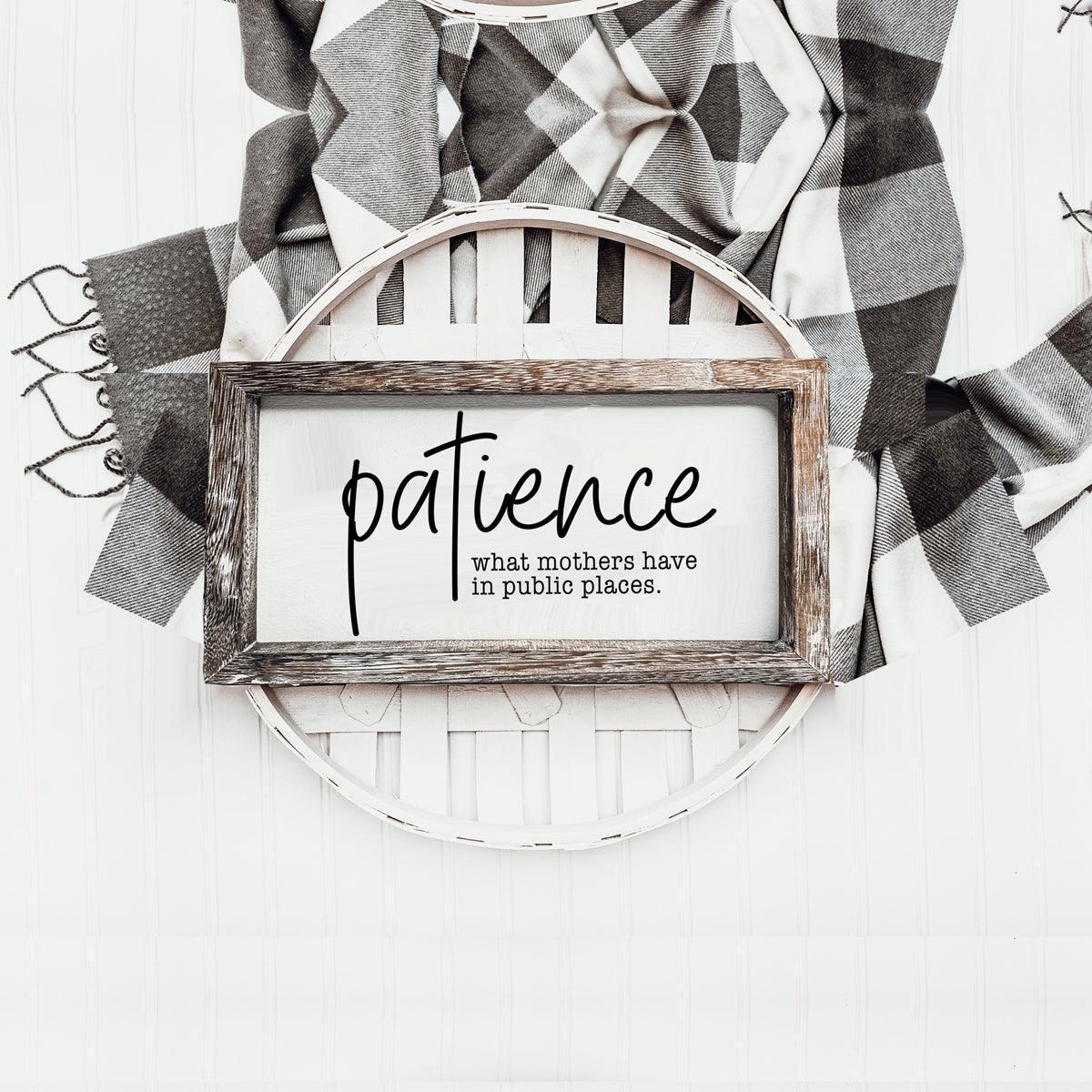Patience Sign Gia Roma