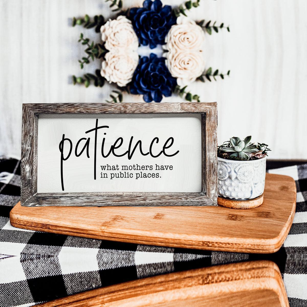 Patience Sign Gia Roma