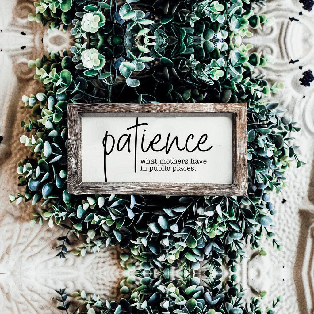Patience Sign Gia Roma