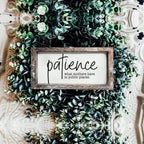 Patience Sign Gia Roma