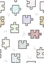 Patterned Puzzle Printed Canopy PushpLinen