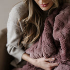 PATTERNED FAUX FUR THROW BLANKETS