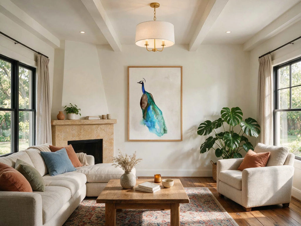 Peacock I Art Print