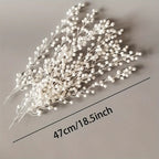 10-Pack Luxurious Artificial Pearl Berry Stems - Versatile DIY Decorations for Christmas, Halloween, Hanukkah, and Thanksgiving - Realistic Faux Berries for Tree, Wreath, and Holiday Party Scene Settings House Of Avana [[SKU:HOA-SCU-237]]