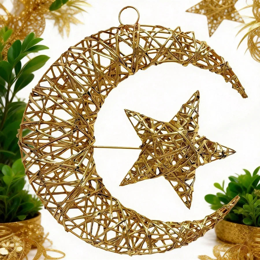 Pendant - Modern Metal Gold 12-Inch