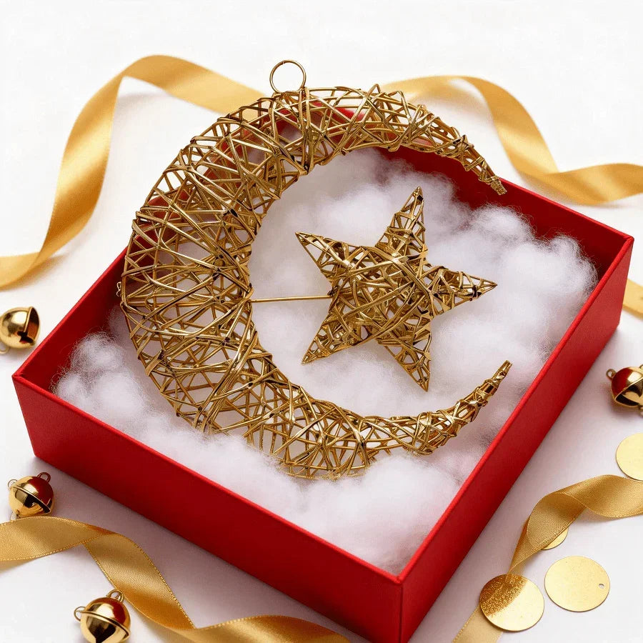 Pendant - Modern Metal Gold 12-Inch