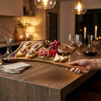 House of Avana Axe Shape Mango Wood Platter