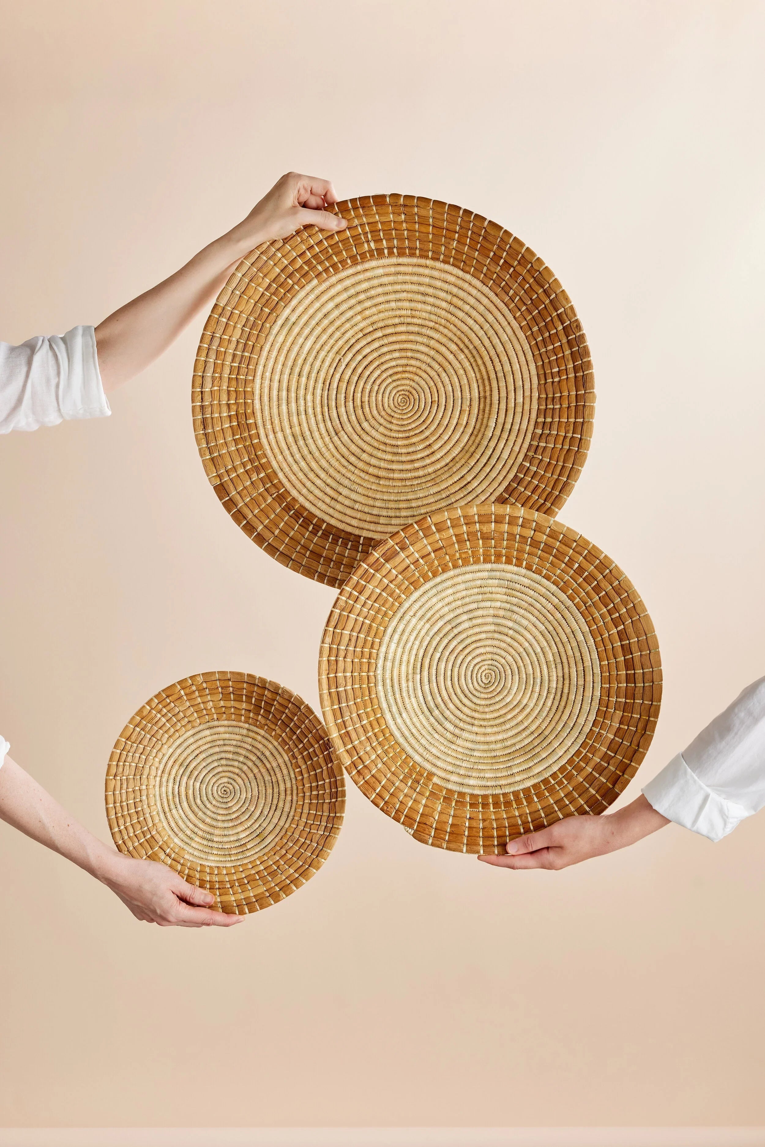 Pete Banana Bark Basket Kanju Interiors