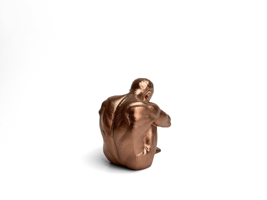 NUDE MALE BODY FIGURINE #1 AURA 8 HOME