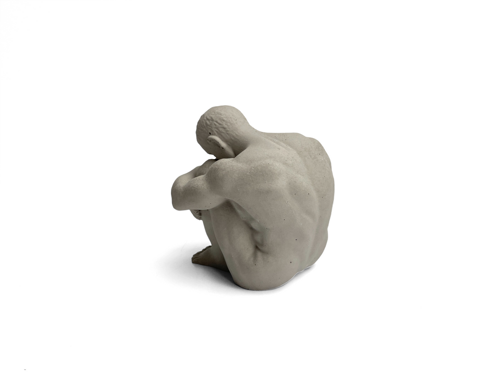 NUDE MALE BODY FIGURINE #1 AURA 8 HOME