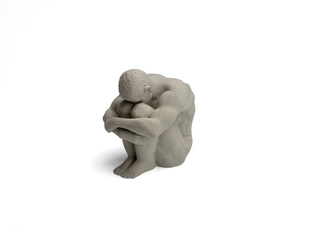 NUDE MALE BODY FIGURINE #1 AURA 8 HOME