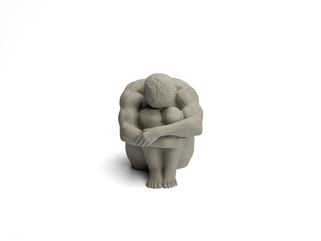 NUDE MALE BODY FIGURINE #1 AURA 8 HOME