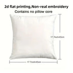 Pillow Cover - Traditional Polyester 45cm