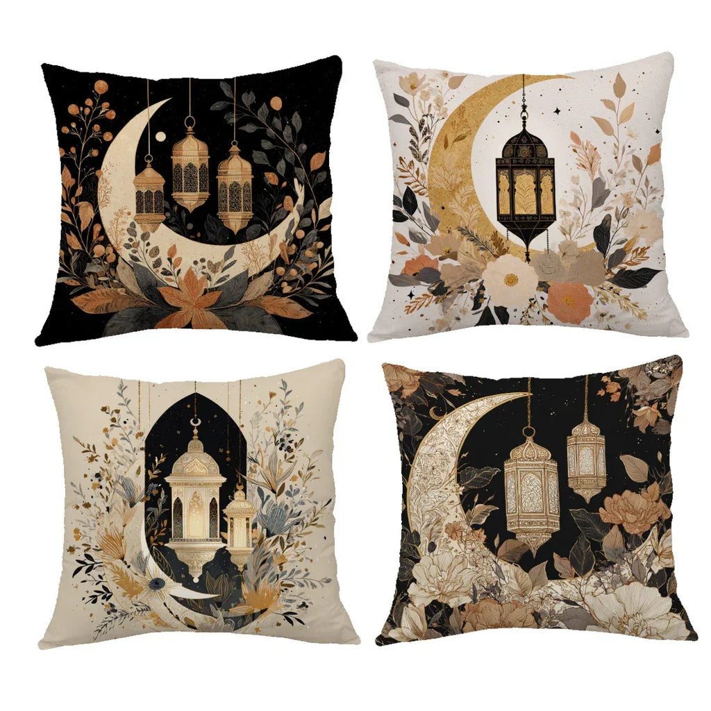 Pillow Covers - Crescent Printed Polyester 44.98cm