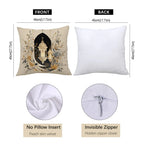 Pillow Covers - Crescent Printed Polyester 44.98cm