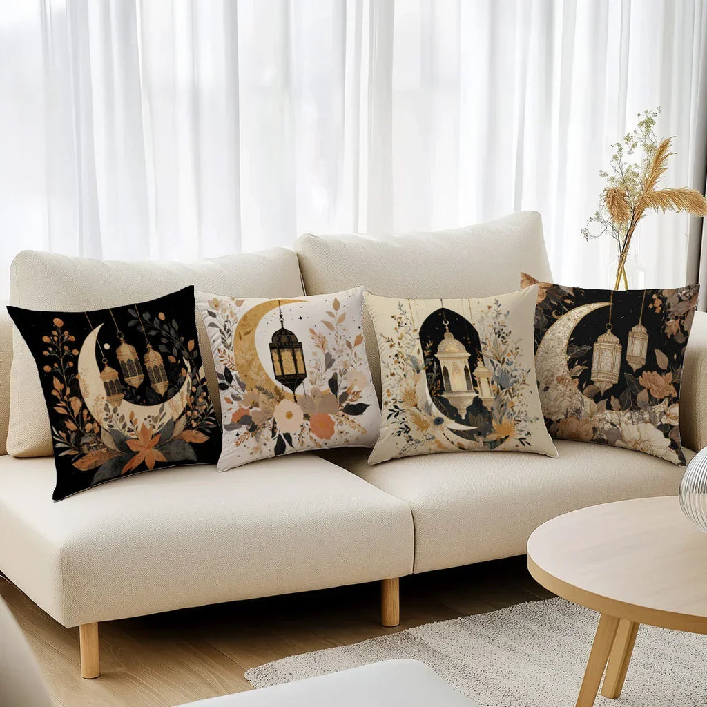 Pillow Covers - Crescent Printed Polyester 44.98cm