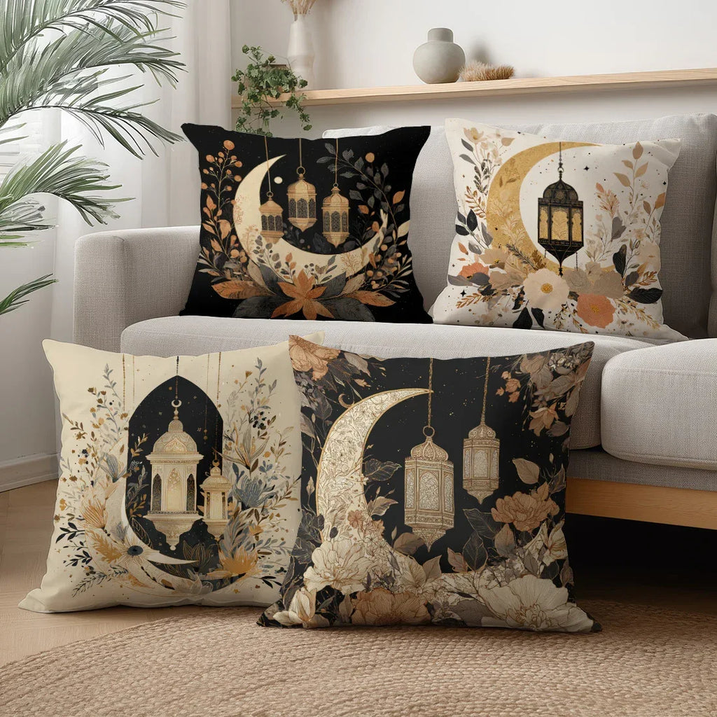Pillow Covers - Crescent Printed Polyester 44.98cm