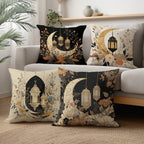 Pillow Covers - Crescent Printed Polyester 44.98cm