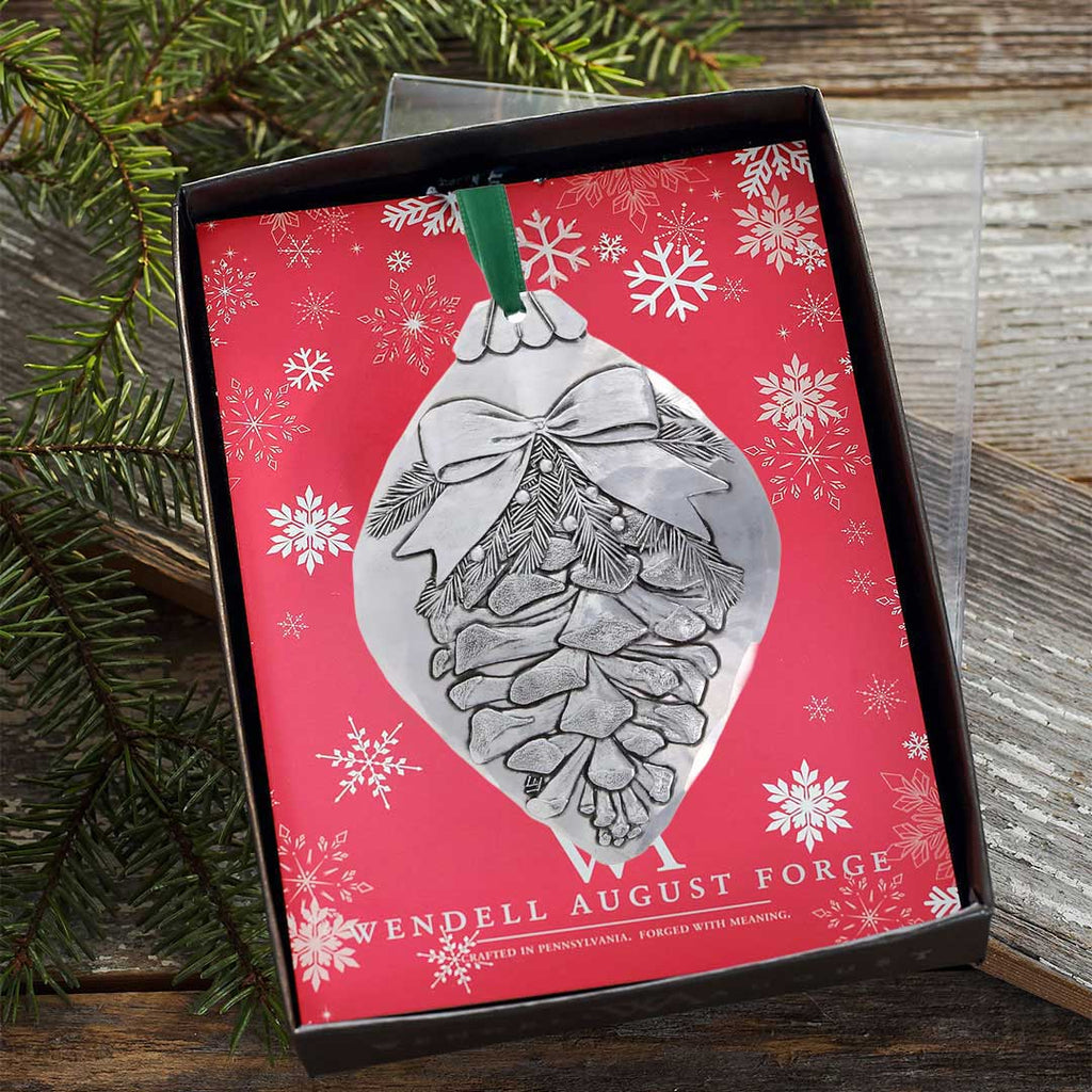 Pinecone Bulb Ornament