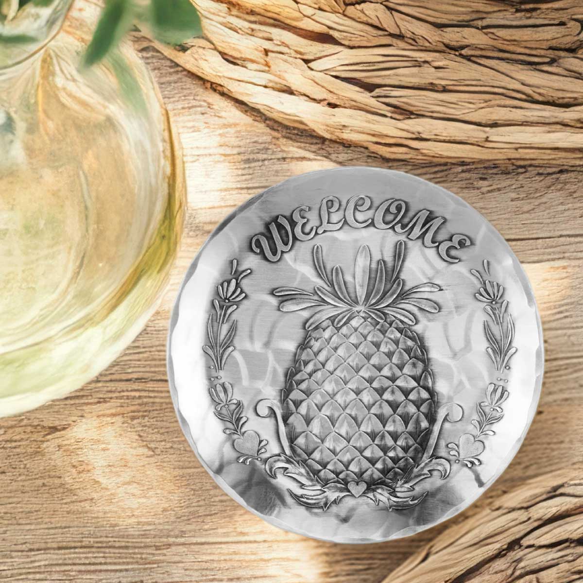 Pineapple Welcome Coaster