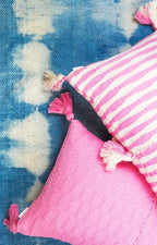 Antigua Pillow - Bubblegum Pink Archive New York