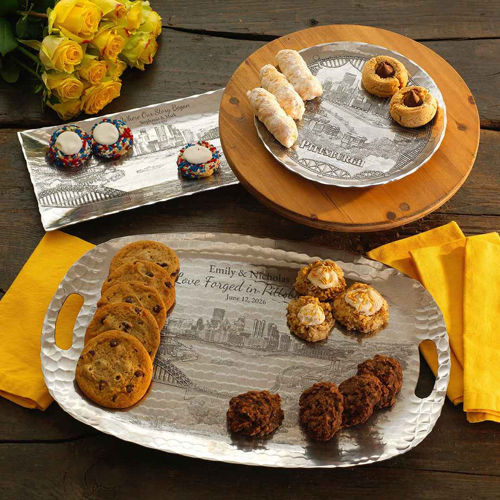 Pittsburgh Skyline Luncheon Tray