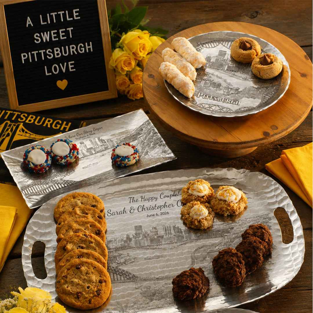 Pittsburgh Skyline Luncheon Tray