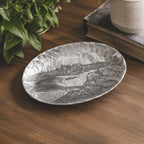 Pittsburgh Skyline Small Oval Dish