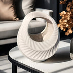 Ceramic Luxury Retreat Planter with Smooth Interior and Hydroponic Supplies, product packaging - House Of Avana