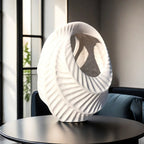 Ceramic Luxury Retreat Planter with Smooth Interior and Hydroponic Supplies, detail shot - House Of Avana