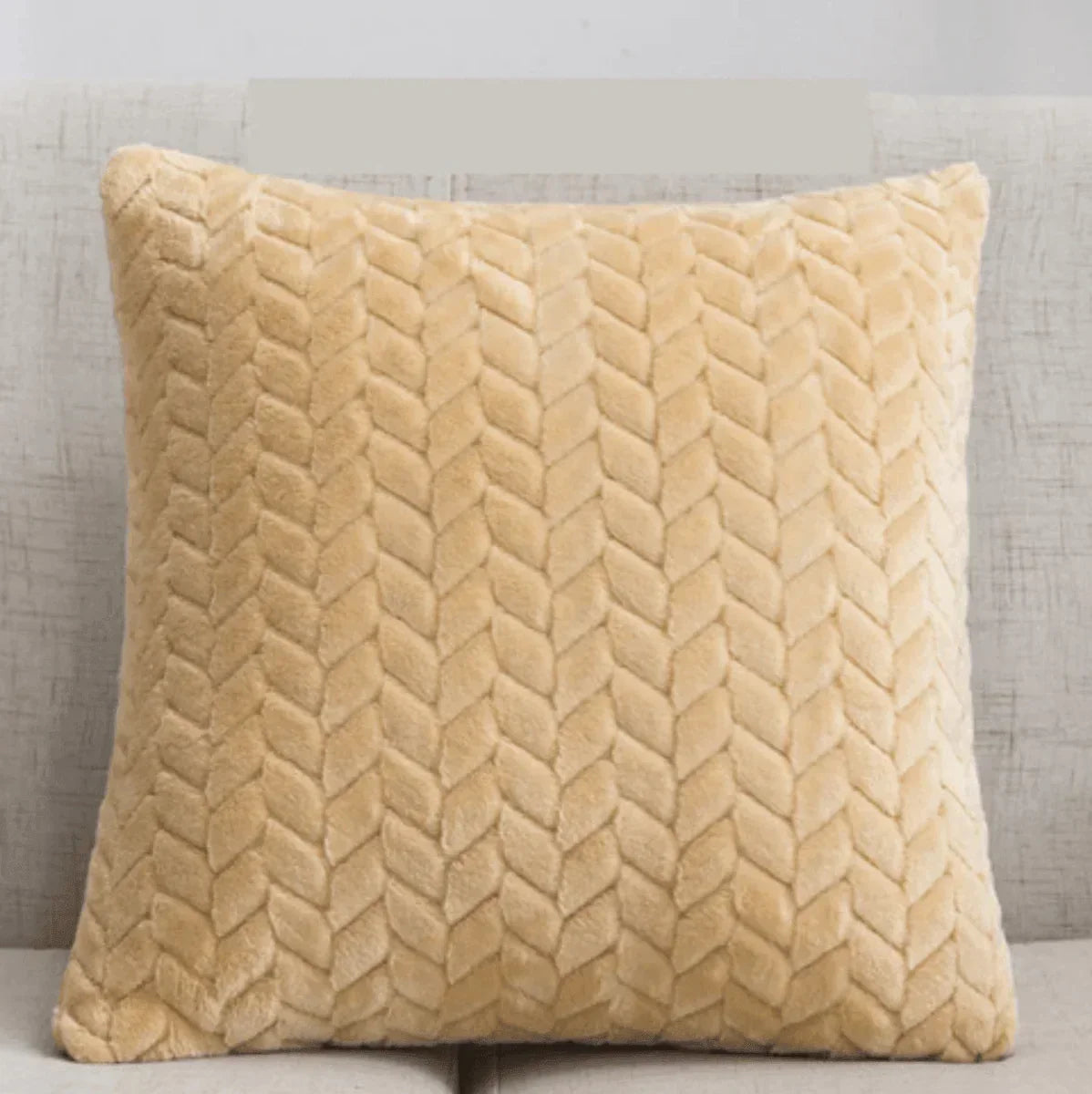 Plush Pillow Case Gia Roma