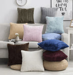 Plush Pillow Case Gia Roma