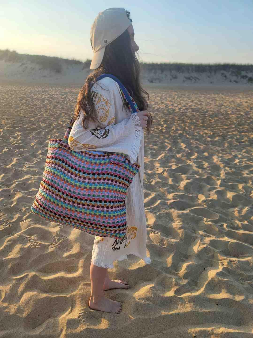 Pom Pom Tote Bag