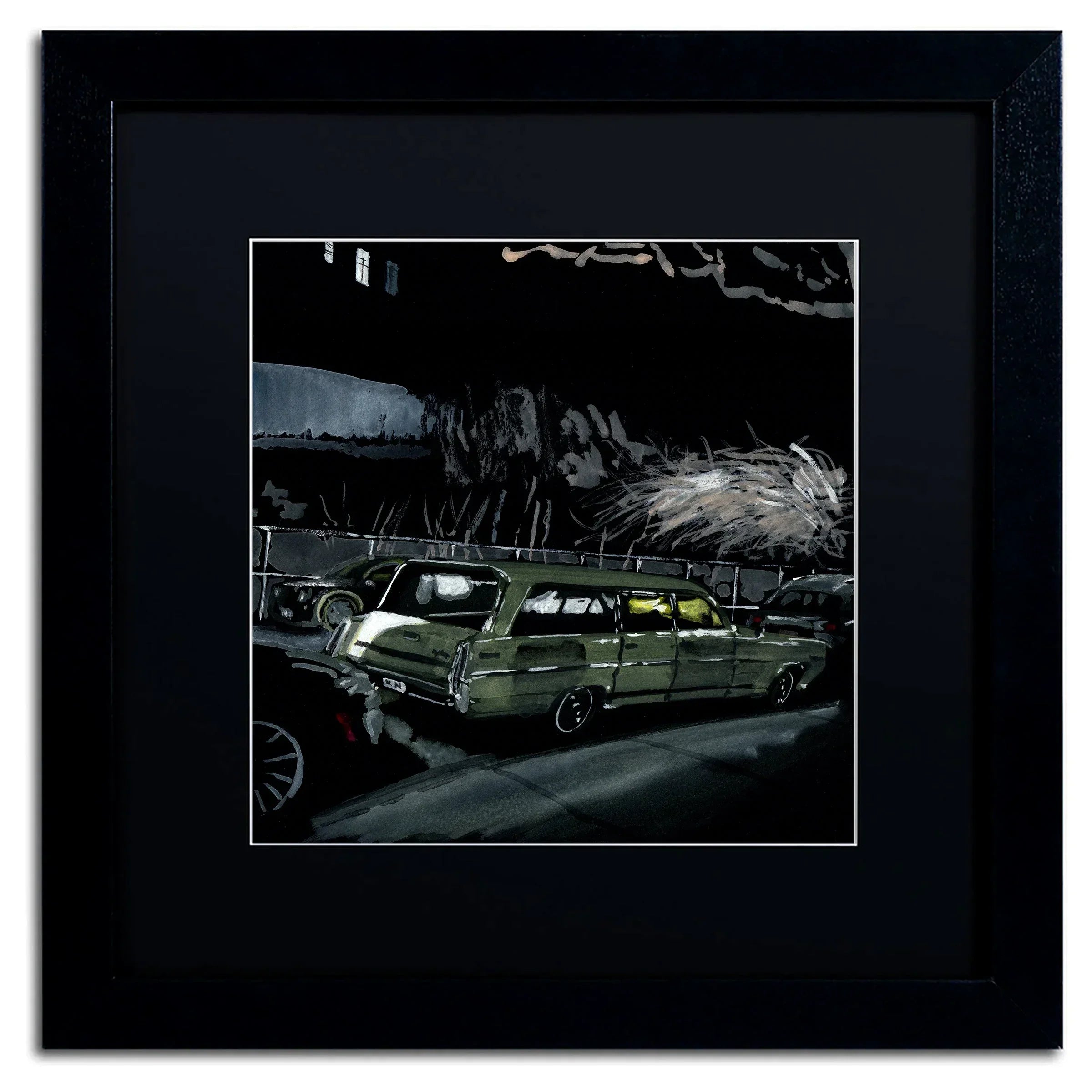 Pontiac Catalina, Street Scene, Classic Car, side view - House Of Avana