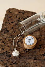 Protea Hand Sculpted Floral Necklace Kanju Interiors