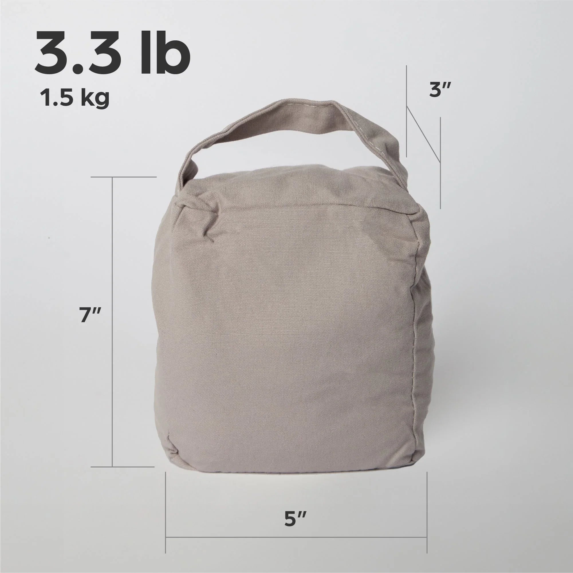 497 - Decorative Fabric Weighted Door Stopper for home and office Porto Boutique