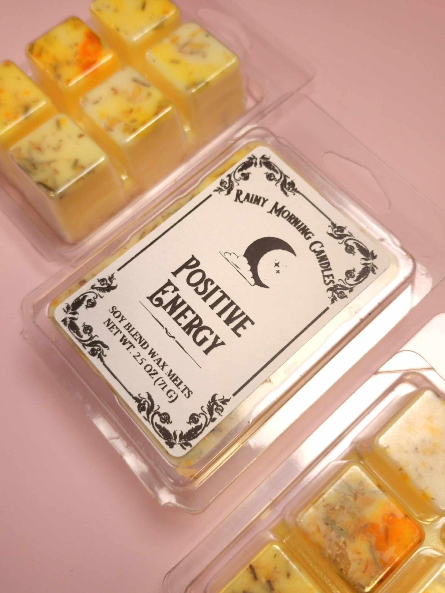Positive Energy | Intention + Ritual Wax Melts Rainy Morning Candles
