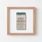 Post House Framed Print