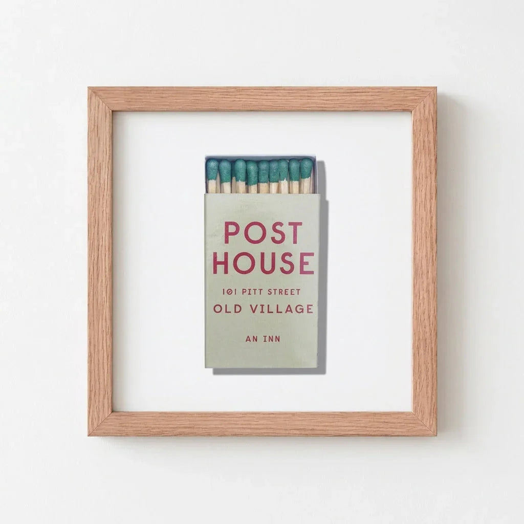 Post House Framed Print