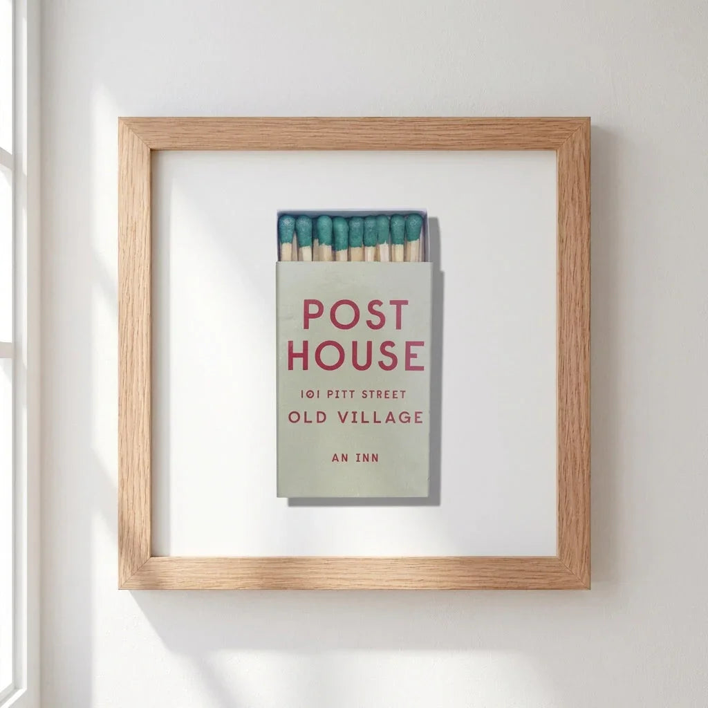 Post House Framed Print