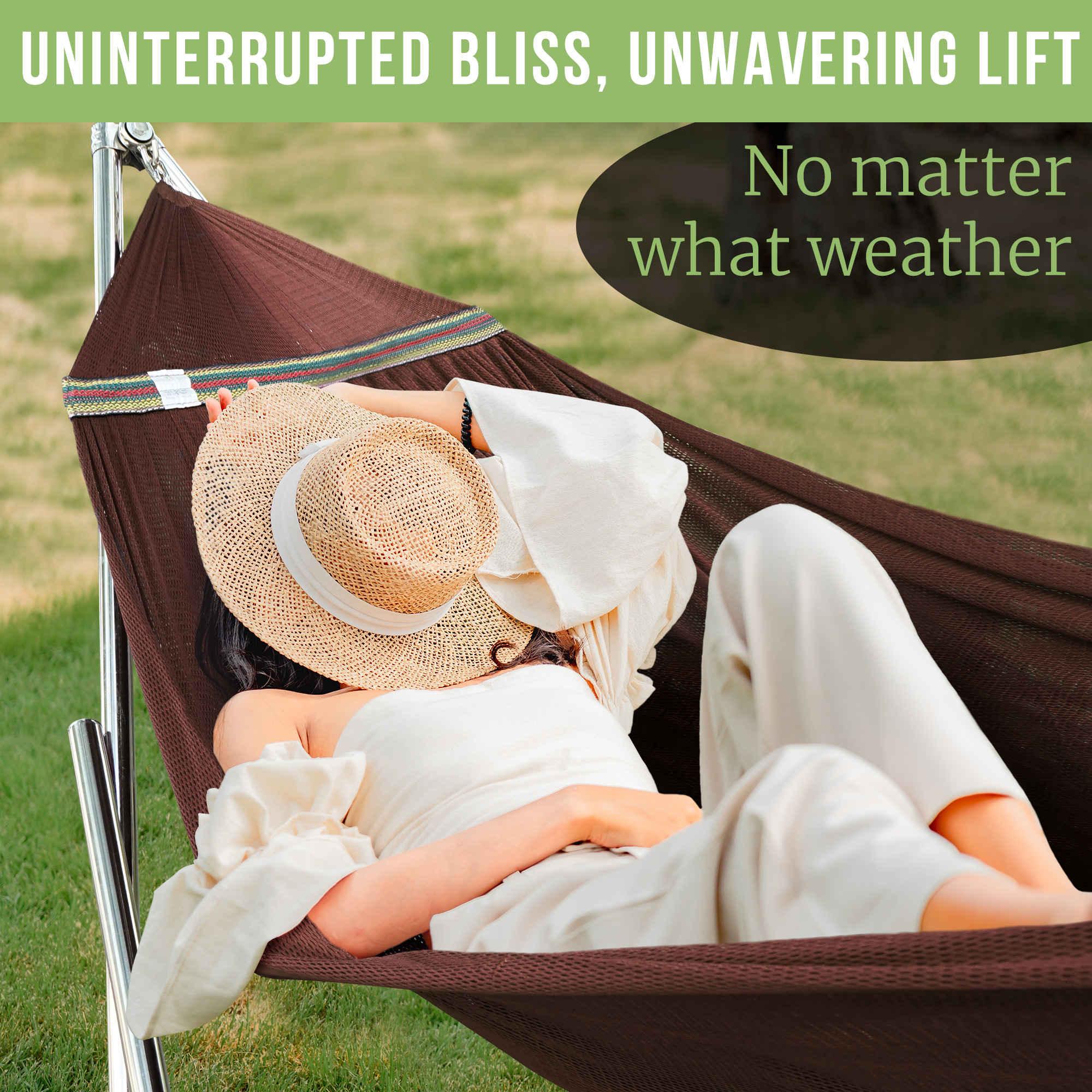 Tranquillo Universal Stainless Steel Hammock Stand for Ultimate Relaxation