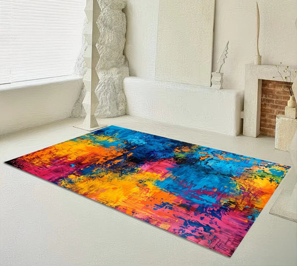 Premium Abstract Plush Multi-Purpose Rug