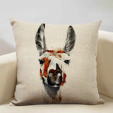 Watercolor Animal Decorative Cushion Cover - House Of Avana