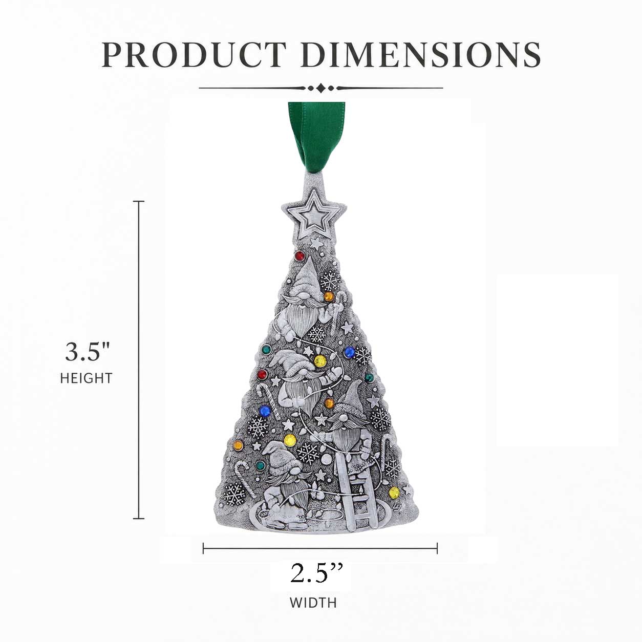 Merry Gnome Helper Ornament