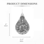 Healing Angel Teardrop Ornament