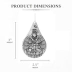 Hope Angel Teardrop Ornament