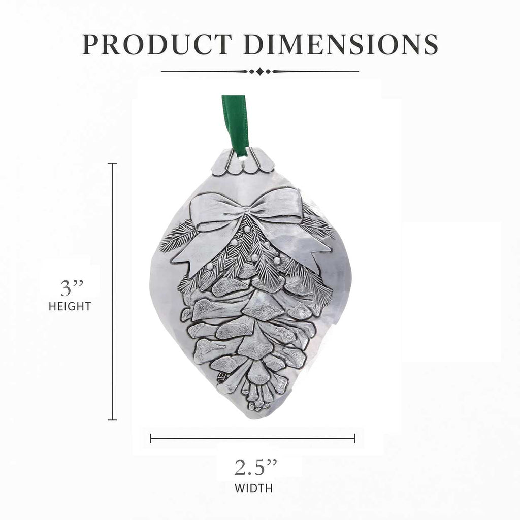 Pinecone Bulb Ornament