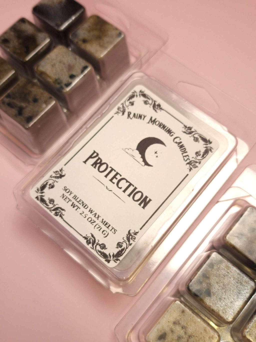 Protection | Intention + Ritual Wax Melts Rainy Morning Candles