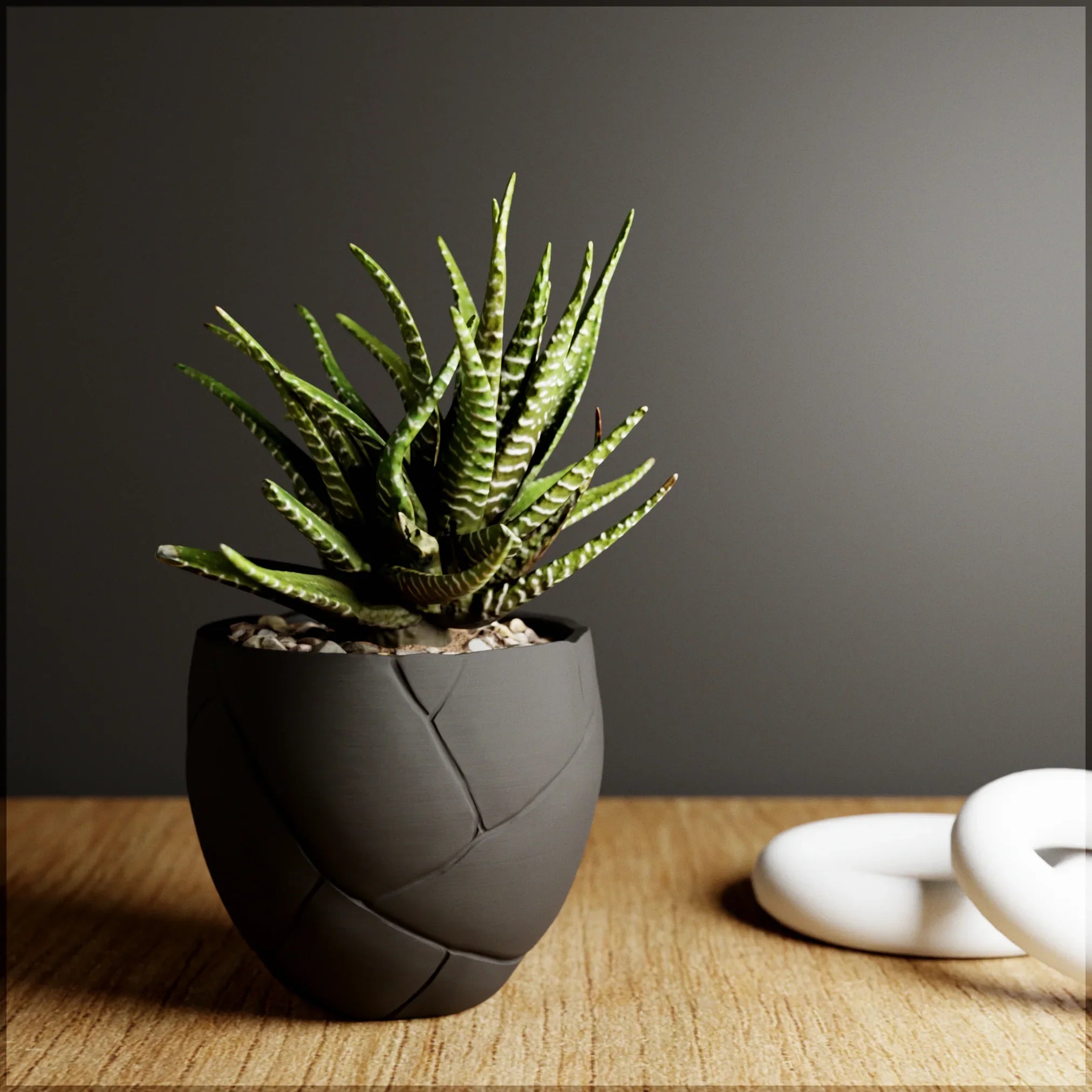 Quake Planter, lifestyle image - House Of Avana
