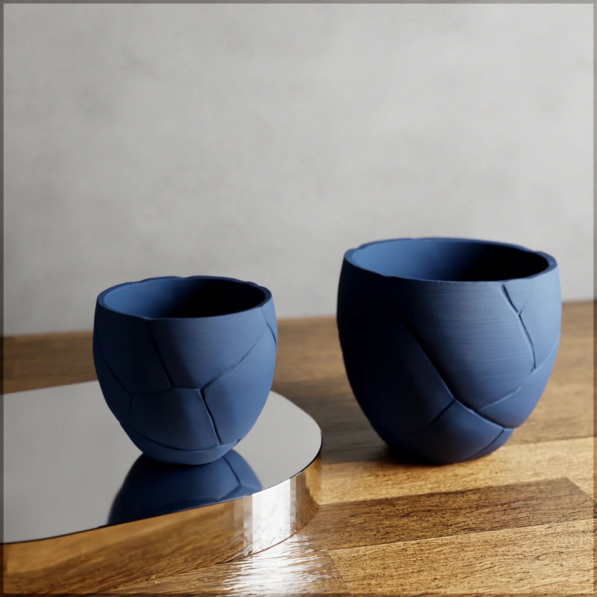 Quake Planter, top view - House Of Avana